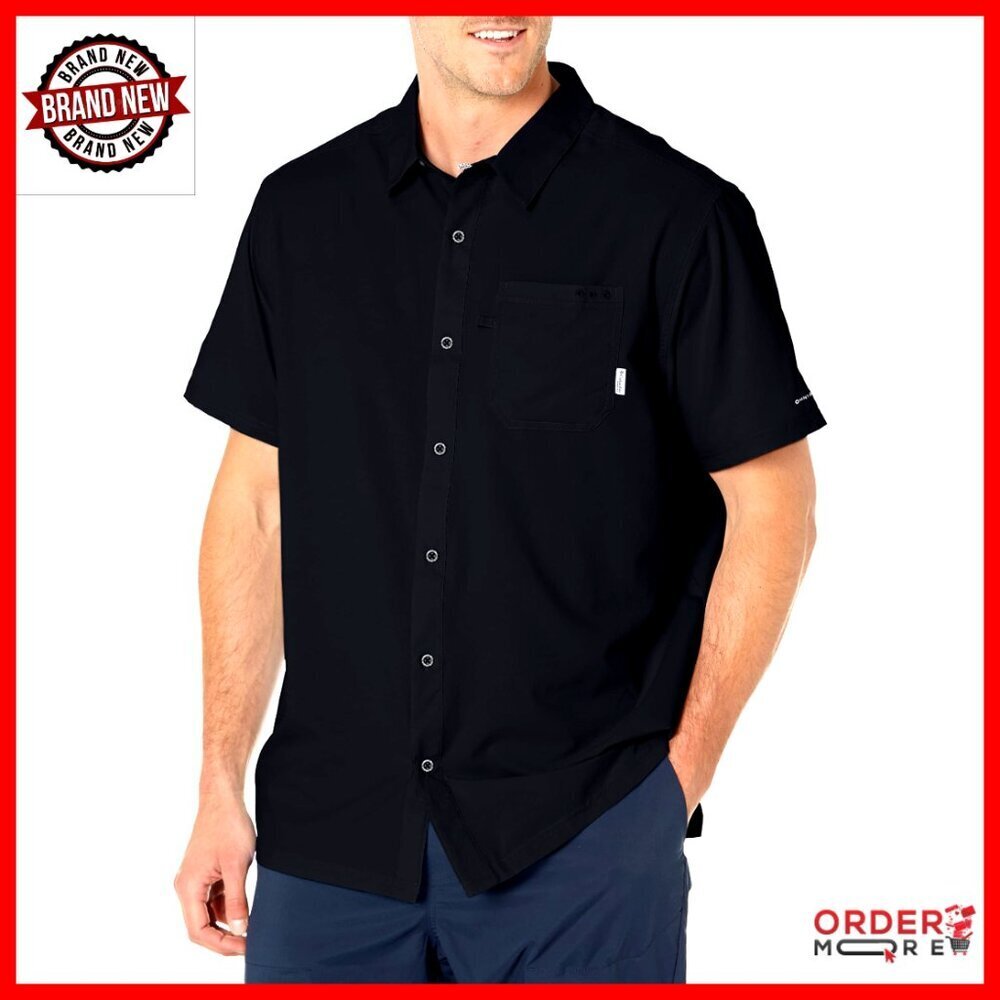 Men's UPF 40 Fishing Shirt with Vented Back, Quick Dry Polyester
